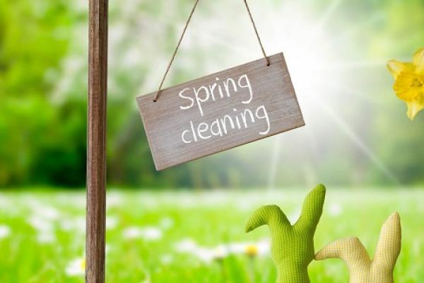 Planificar la limpieza de casa cuando se acerca la primavera